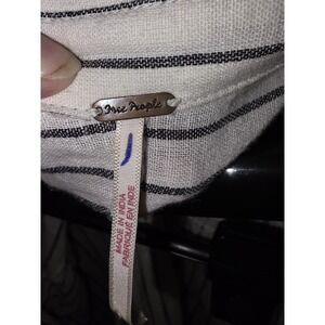 Free People Button Down Oversize Shirt Dress. Size S 19" PTP, 35" Long....